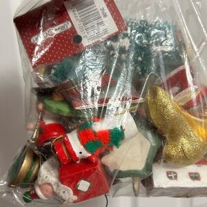 4/$100 Holiday Ornament Collection with Gold and Green ornaments 🎄